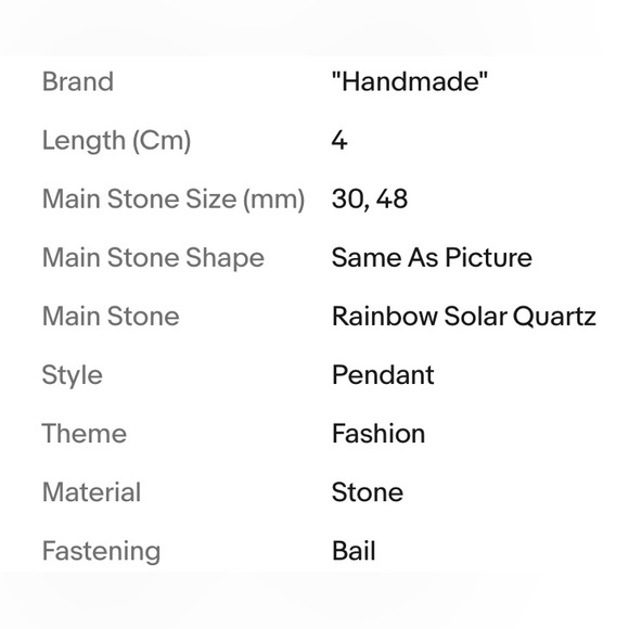 RAINBOW SOLAR QUARTZ - Picture 3 of 5